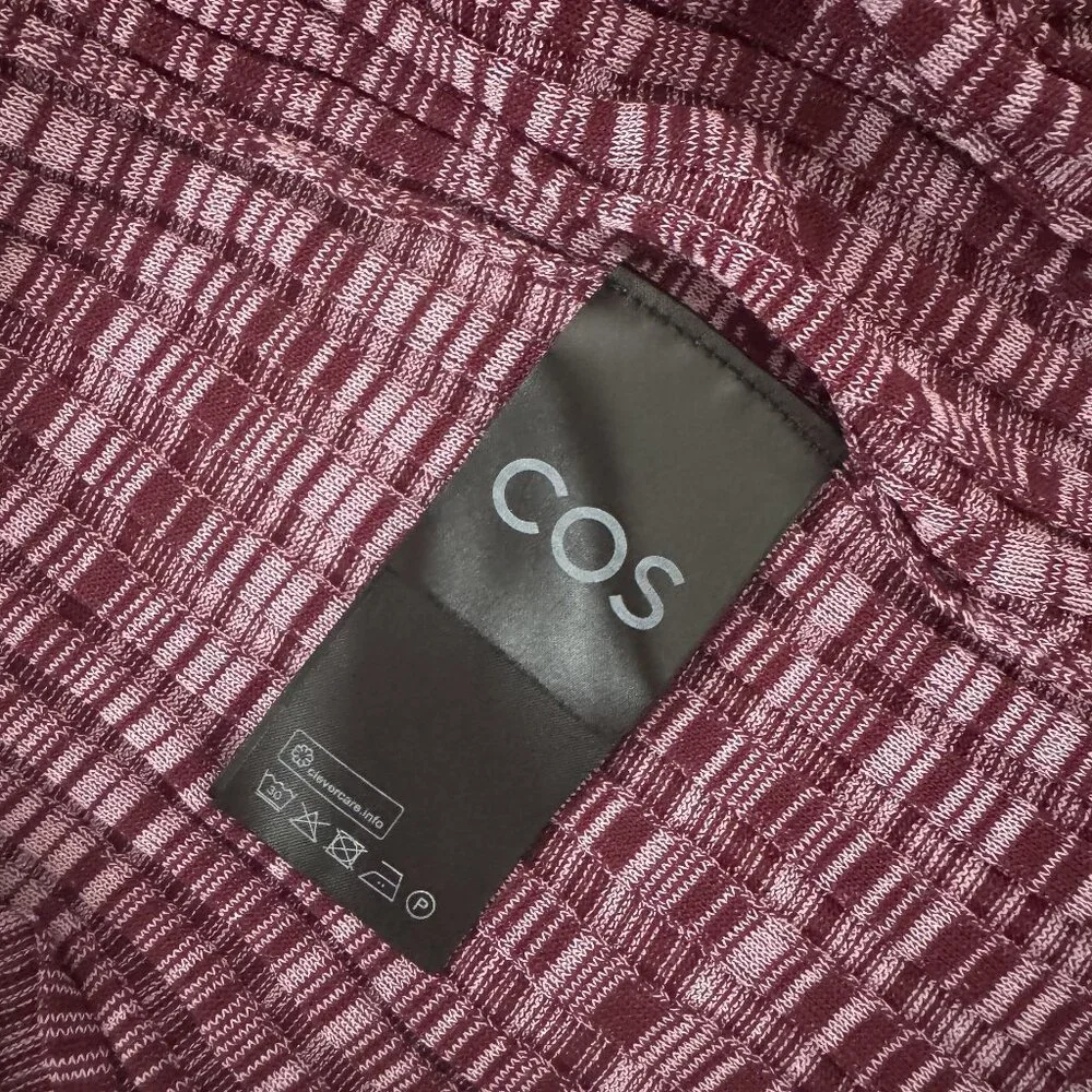 COS Mélange Ribbed Midi Dress - Picture 6 of 9